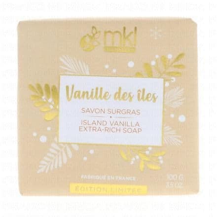 MKL Savon Surgras Vanille des Iles 100g